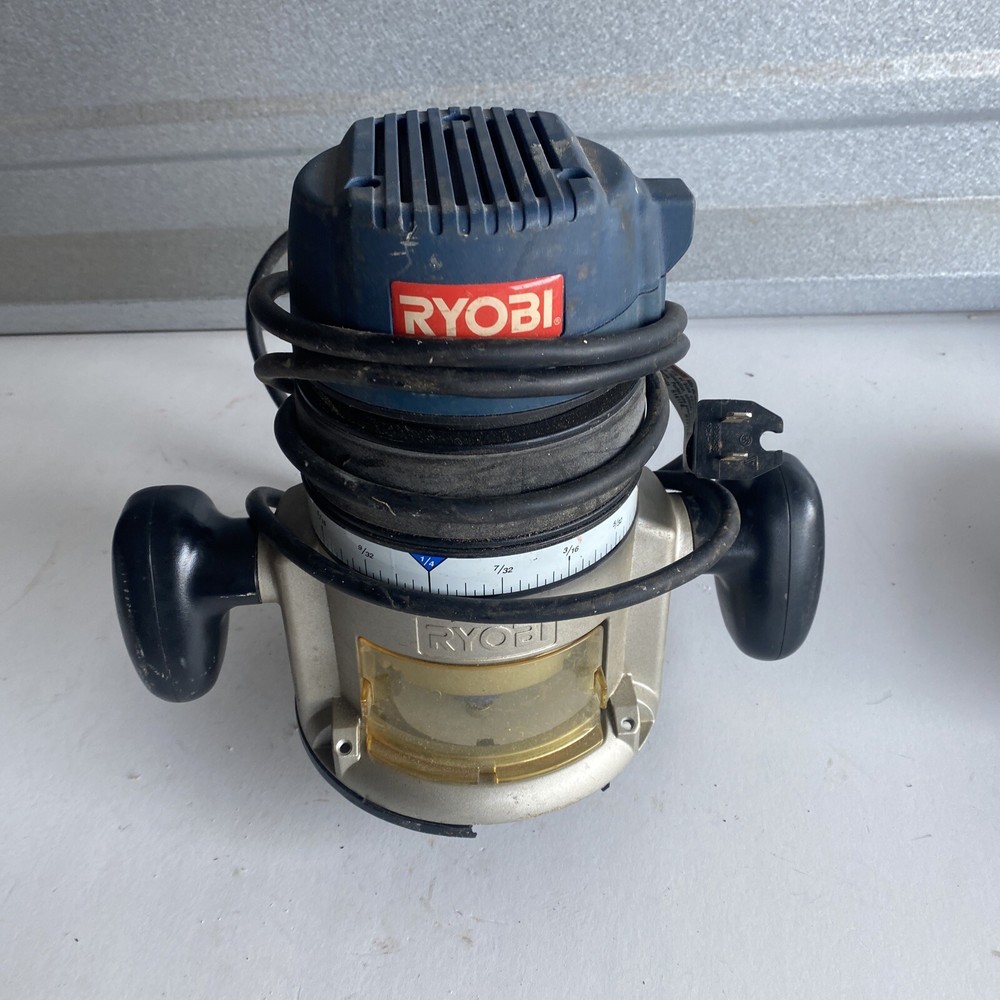 Ryobi R1801M1 Router With Fixed Base Tested Working  (Base Plate Will Broken )