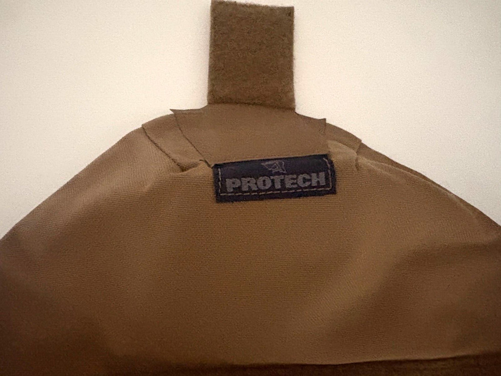 SAFARILAND/PROTECH Structured Upper Arm-Bicep Protector 2 Piece Coyote W/Strap