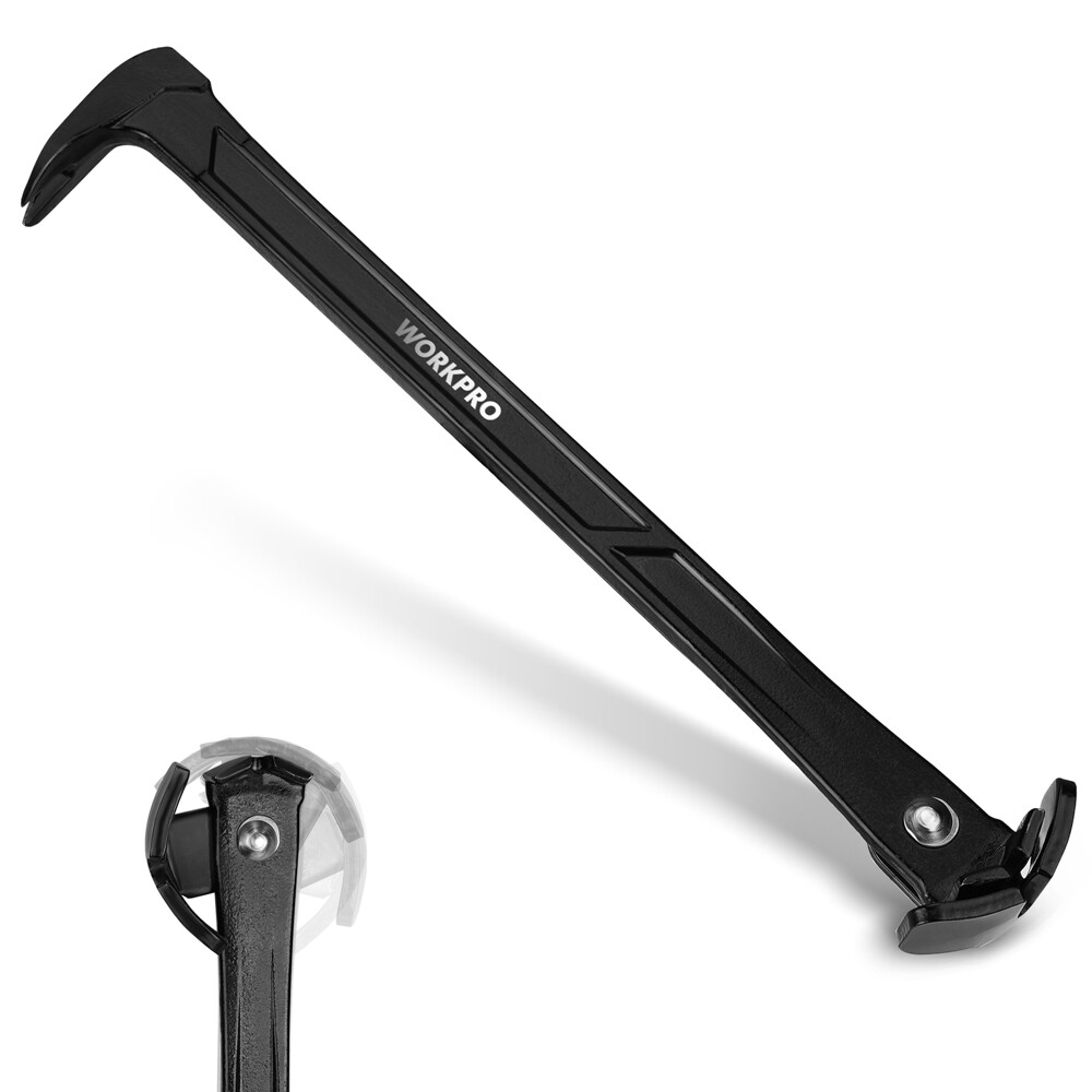 WORKPRO 13" Nail Puller Cat Paw Pry Bar Nail Remover Tool Woodworking NailPuller