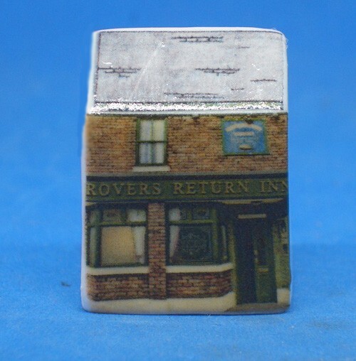 Birchcroft Miniature House Shaped Thimble -- The Rovers Return