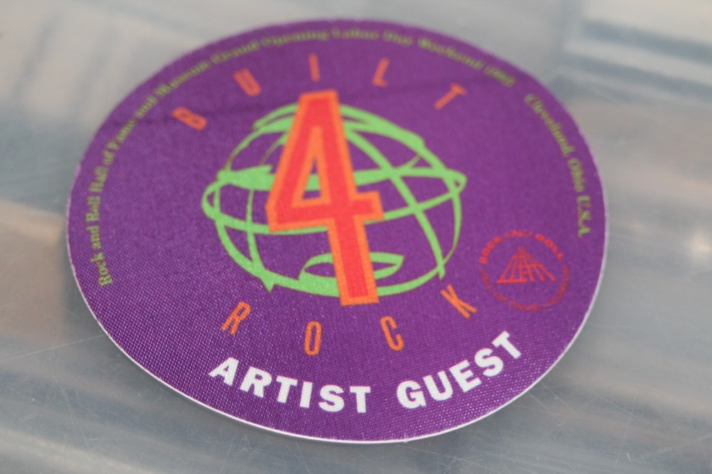 Neil Young Led Zeppelin Aerosmith Backstage Pass Rock N' Roll Hall of Fame 95 #3