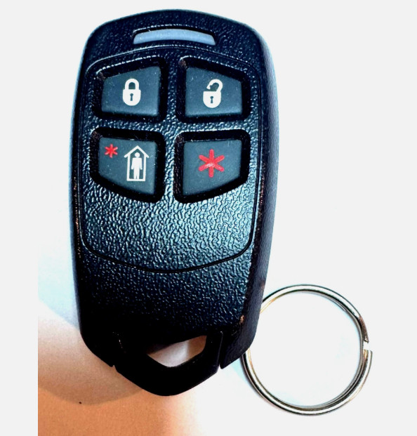 Honeywell 5834-4 (4 Button Remote Control - Black)