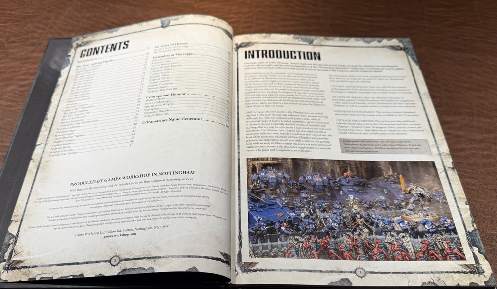Games Workshop - Warhammer 40,000 - CODEX: Ultramarines