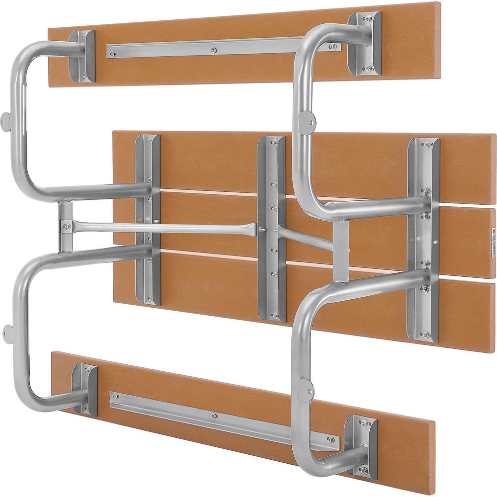 Global Industrial 6' Rectangular Outdoor Picnic Table Recycled Plastic with