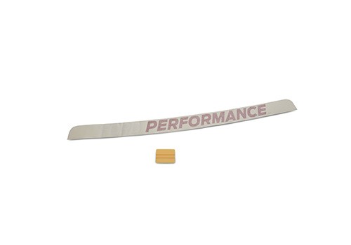 Bronco 2021-2023 Ford Performance Bronco White/Red Windscreen Banner