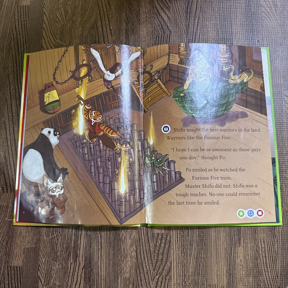 LeapFrog Tag + LeapReader book — KUNG FU PANDA: PO’S TASTY TRAINING 🐼