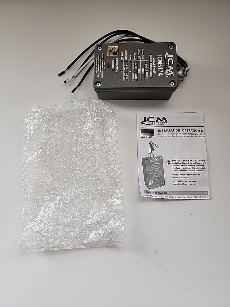 ICM Controls ICM517A Single-Phase NEMA Type 4X Enclosed Type 2 Surge Protective