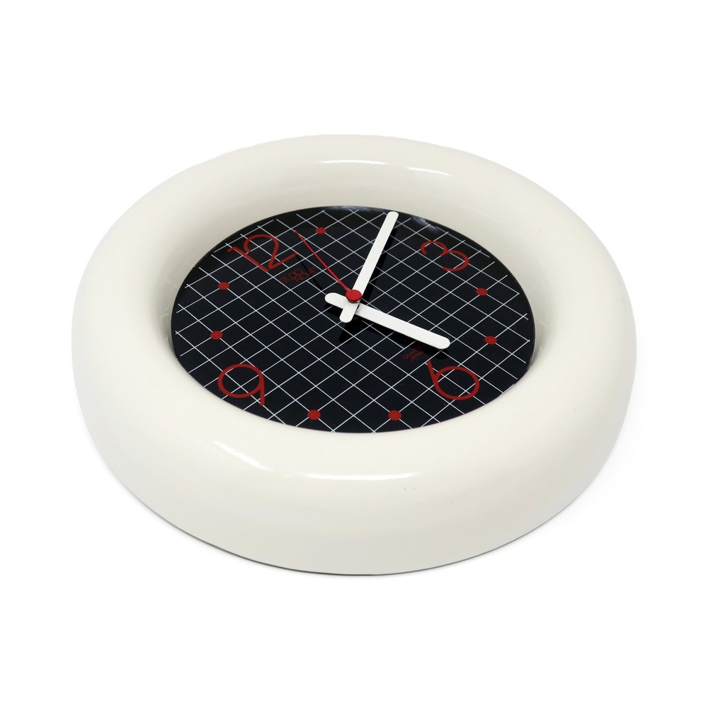 1980s Graphic Wall Clock by Studio Nova Japan