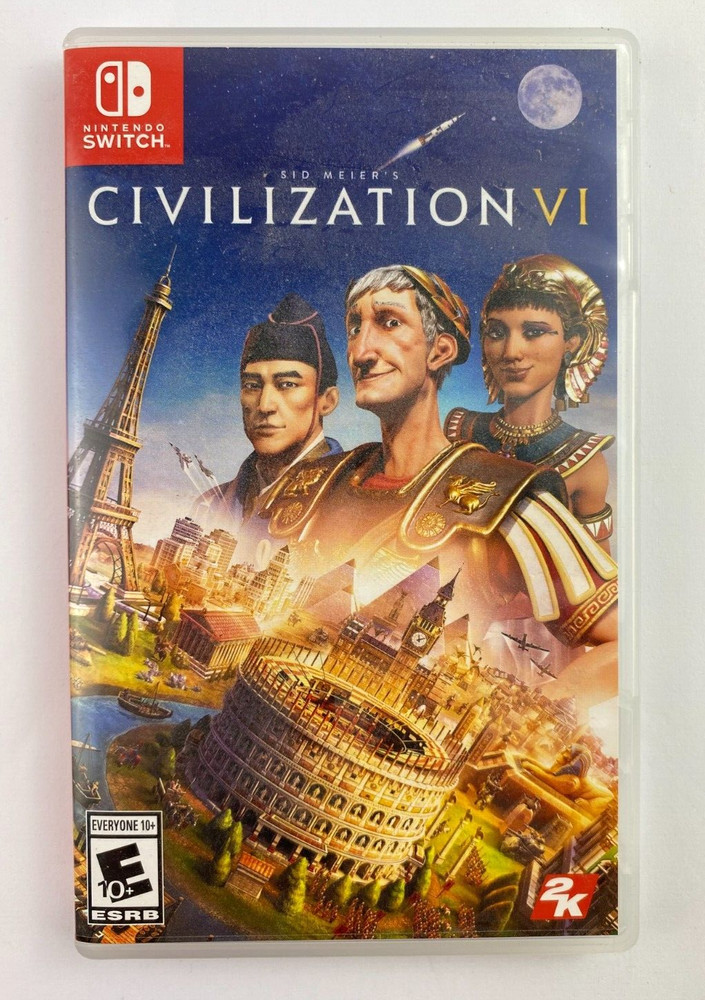 CASE ONLY - Nintendo Switch - CIVILIZATION VI - CASE ONLY