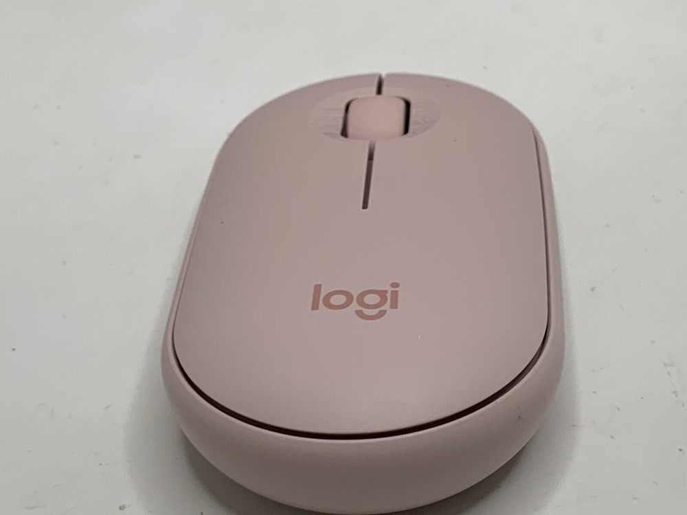 Logitech MK470 Slim Wireless Keyboard/Mouse Combo, Modern Compact Layout, Rose