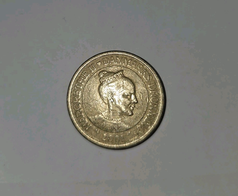 Denmark 10 kroner, 2001