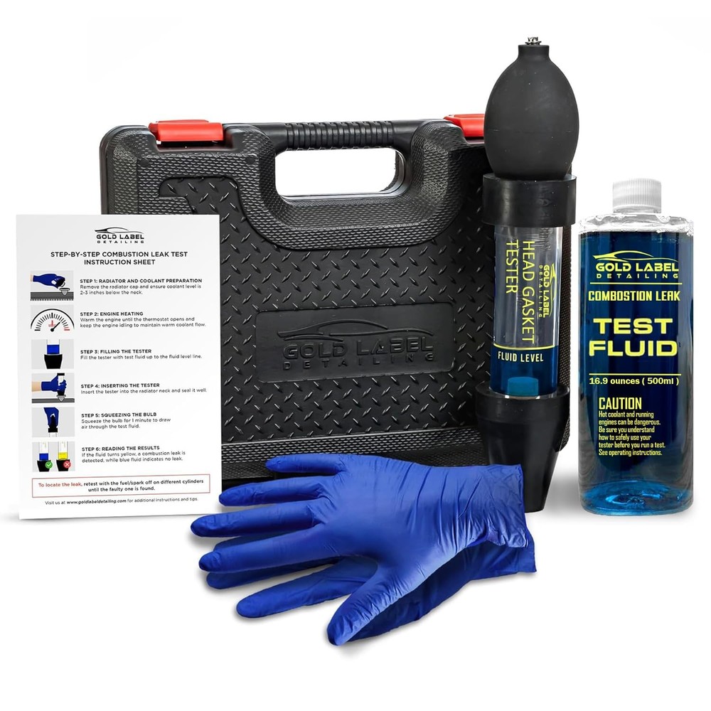 Automotive Engine Combustion Leak Tester Block Kit