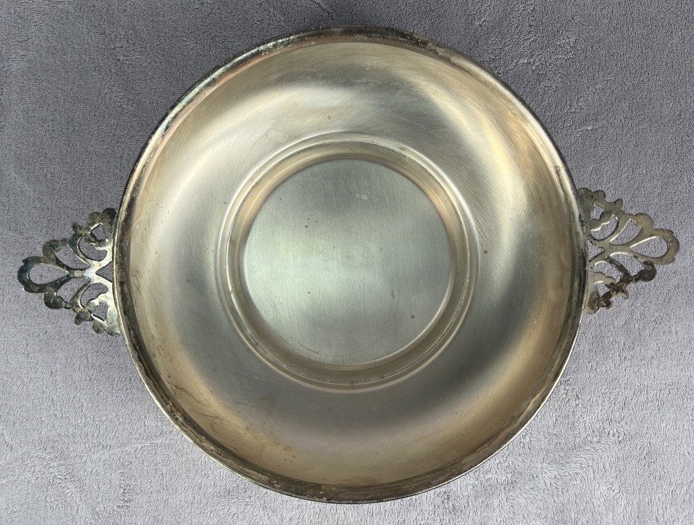 The Sheffield Silver Co Silver 8 1/4" Serving Tray 1126