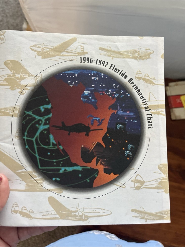 1996 - 1997 Florida Aeronautical Chart VG
