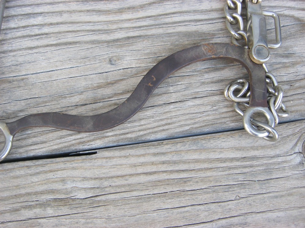 Antique Brown Wire Nose Mechanical Hackamore 30469