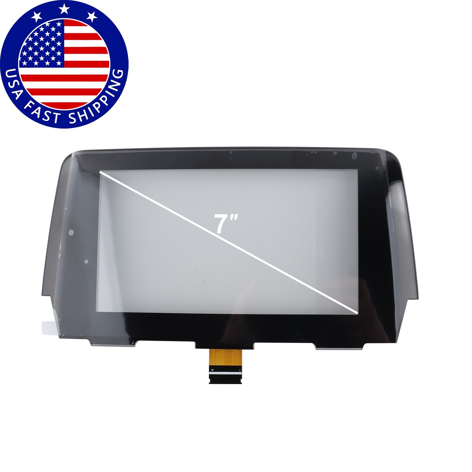 Replacement Touch Screen for 2016–2019 Mazda 6 Digitizer Radio Screen GRT761 1J0