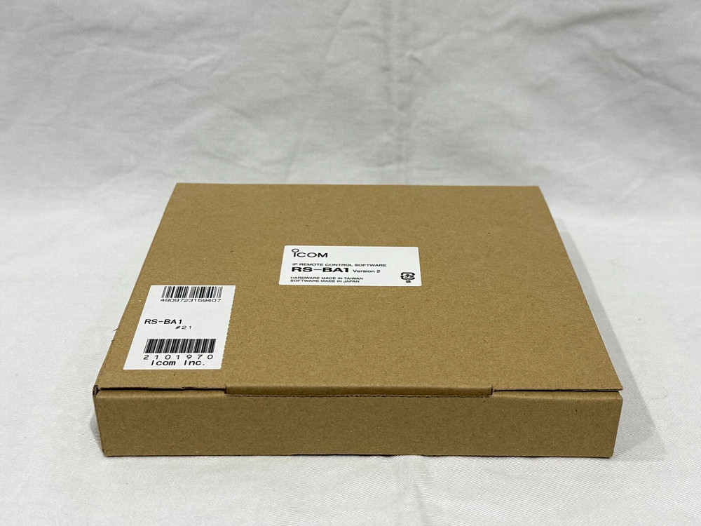 ICOM RS-BA1 Version2 IP Remote Control Software from Japan NEW