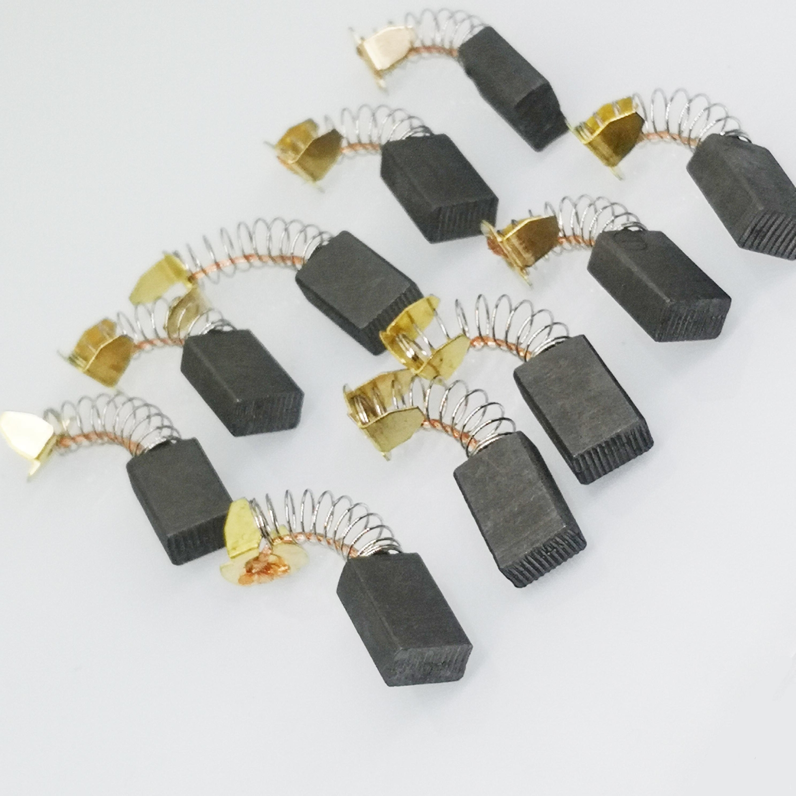 US Stock 10pcs 6mm x 10mm x 16mm Carbon Brushes Motor Brush Set Replacement #103