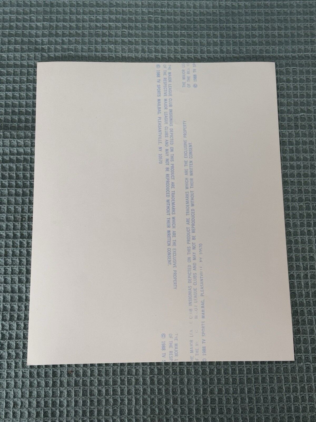 Orlando Cepeda Personally Owned Personalized Ernie Banks Autograph Photograph