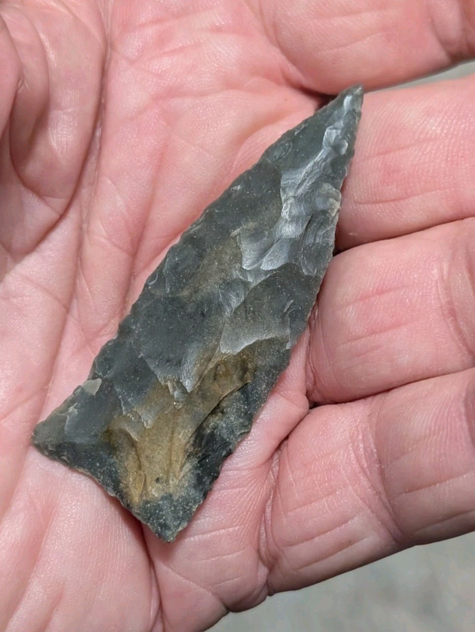 Gorgeous Copena, 2 7/16", N Ctrl Alabama, Bangor Chert, Authentic Arrowhead