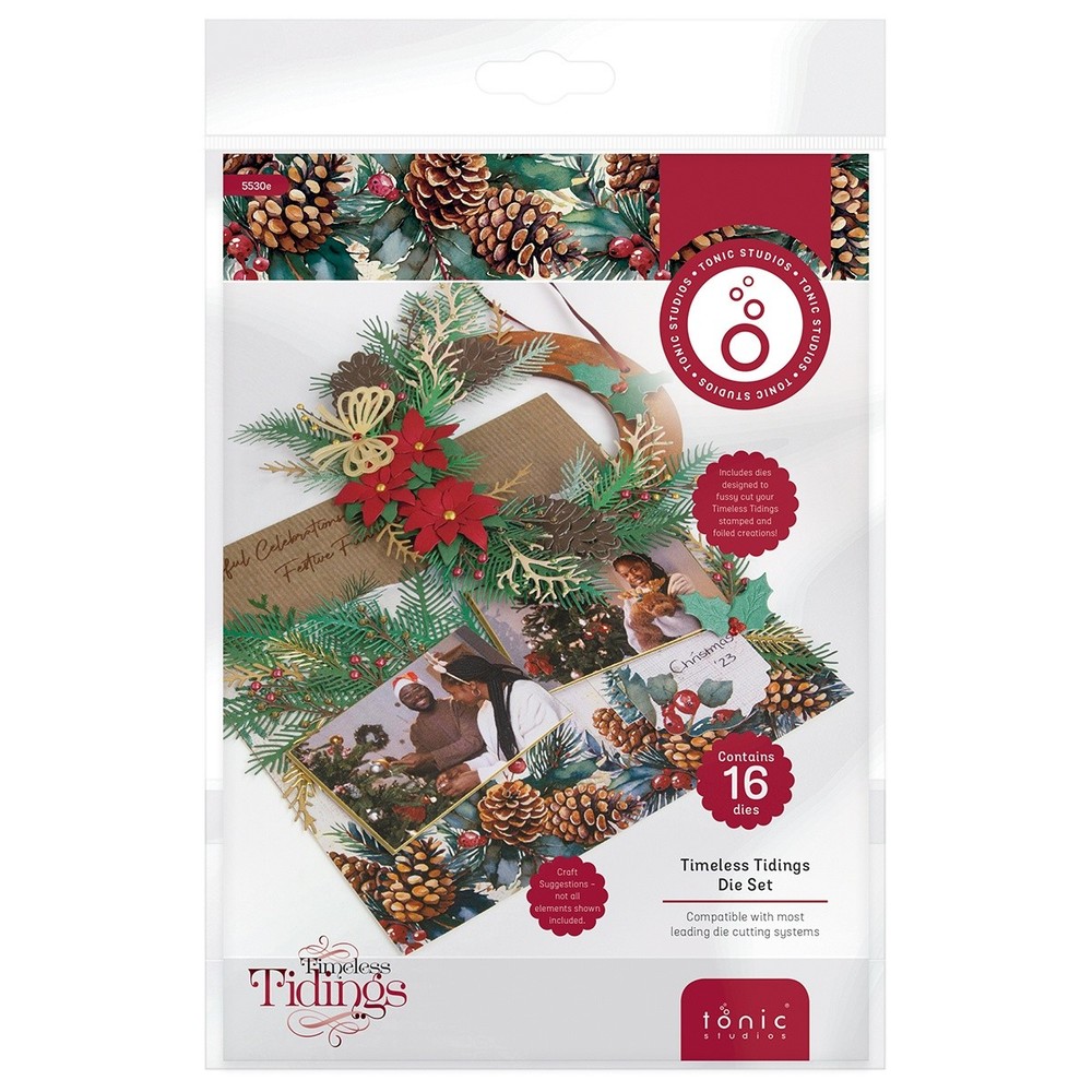 Tonic Studios Die Set-Timeless Tidings