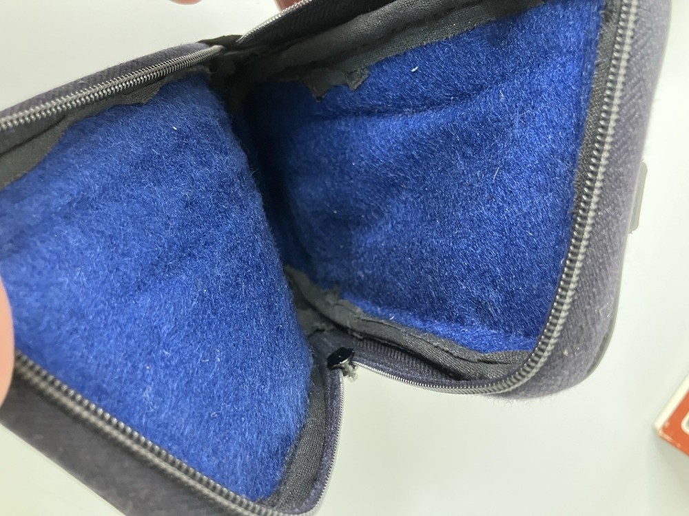 Vintage Texas Instruments SR-50 Slide Rule Calculator Case Box - Untested