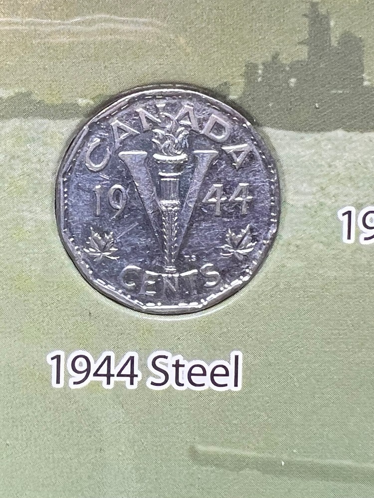 Canada First Commenmorative Mint World War 2 Canada 5cent Collection 2007