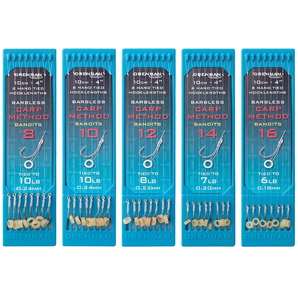 Drennan Carp Method Bandit - 4" Hook Plate System - All Hook Sizes