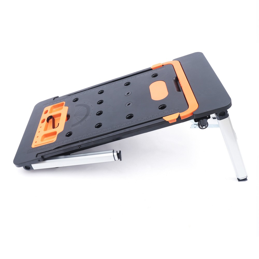 Portable Folding Work Table, 7-in-1 Workbench, Load Capacity 550lbs