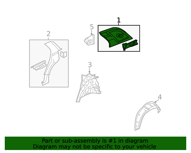 Genuine GM Upper Panel 19167808
