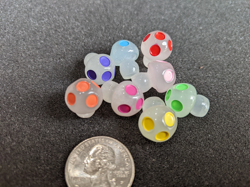 Glow in the dark mushrooms