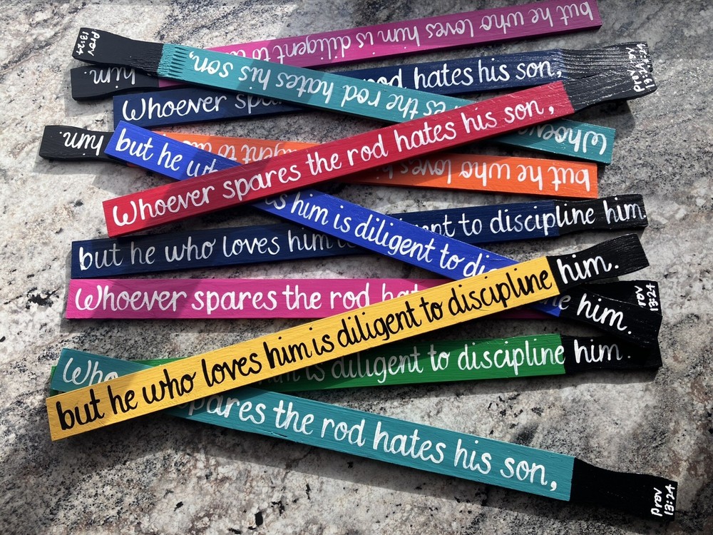 Proverbs 13:24 Discipline Rod