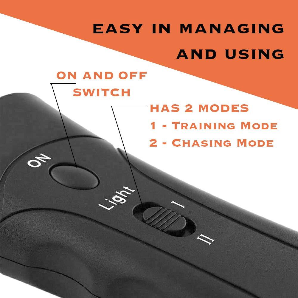 Ultrasonic Anti Barking Control Device Silent Command for Dog Training