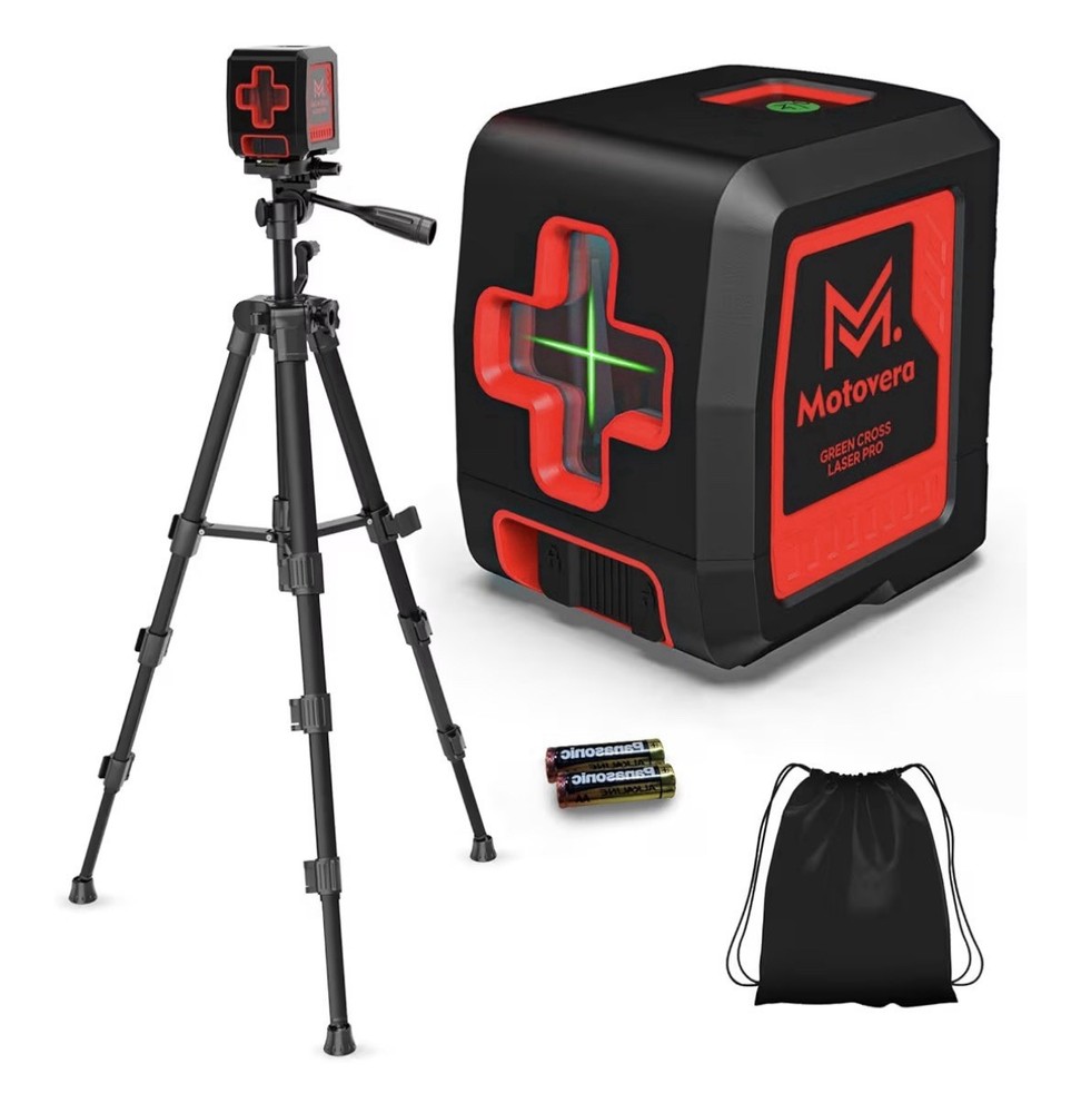 Laser Level 100ft Green Cross