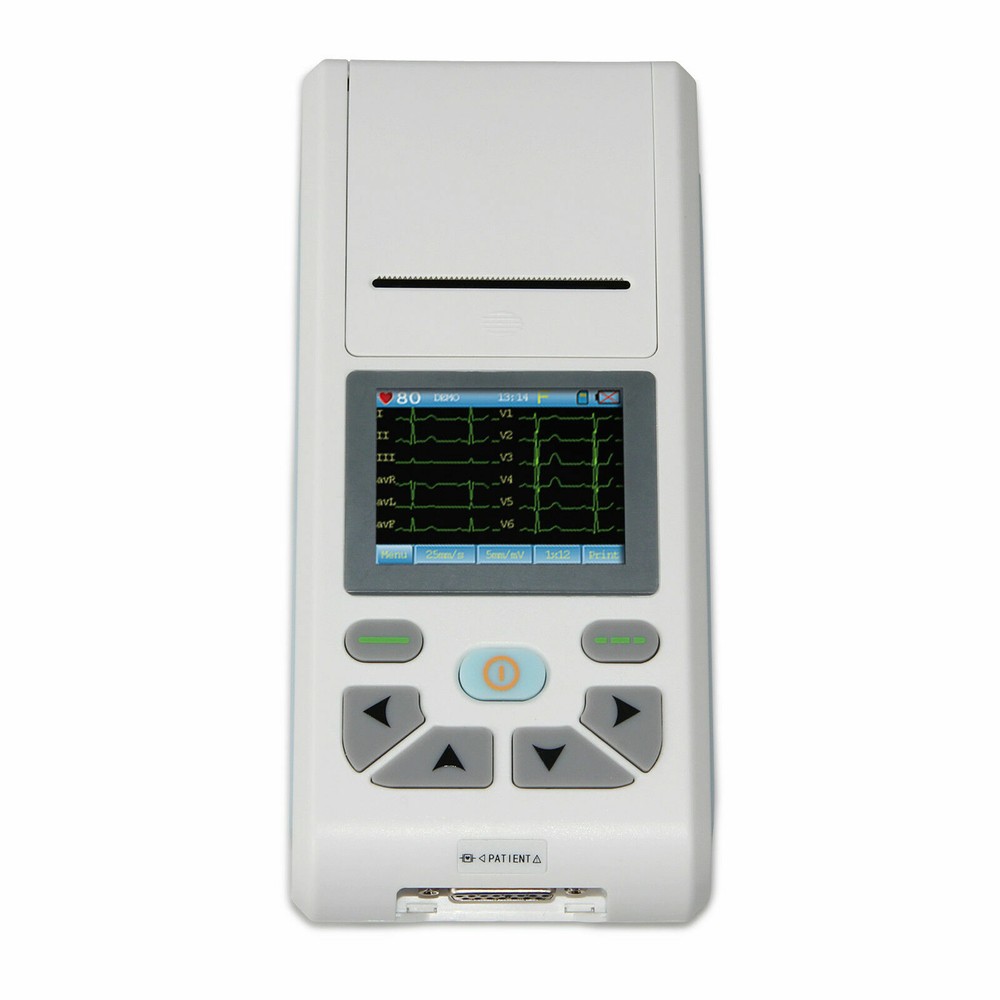 NEW CONTEC ECG90A Portable Cardiology ECG Machine (SHIP FROM USA)