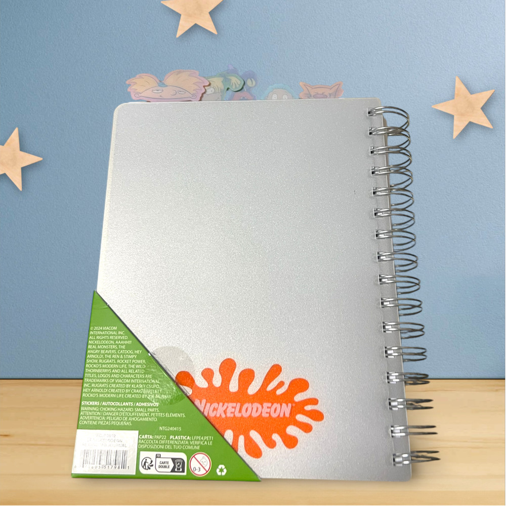 Nickelodeon Rewind Lenticular Tabbed Journal