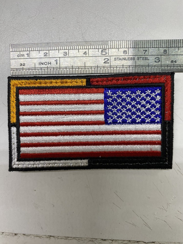 Right Side American Flag 3rd Special Forces Border / With Hook Back
