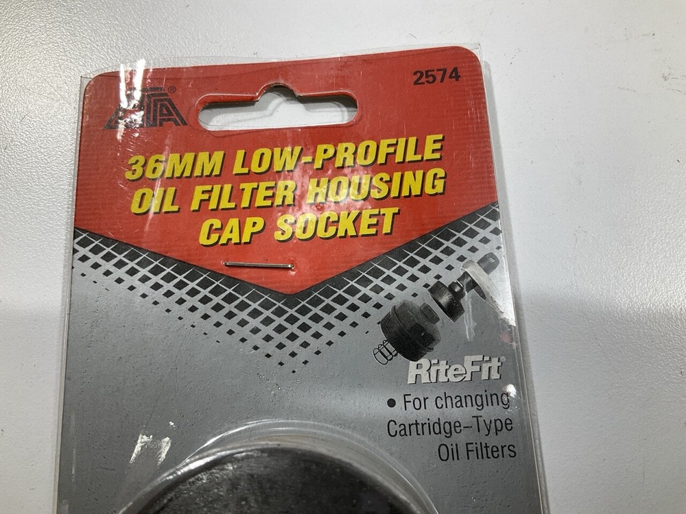 CTA 2574 Engine Oil Filter Cap Socket - 36mm Low Profile, 3/8" Drive