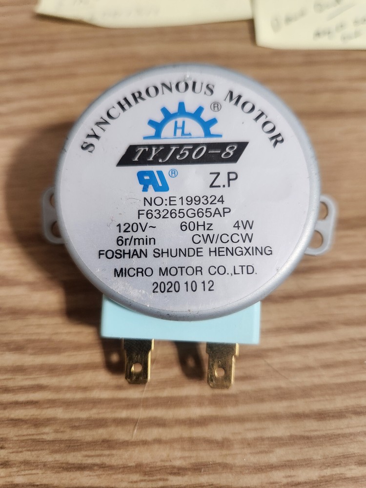 Microwave Turntable Synchronous Motor Various Brand Compatible TYJ50-8A2