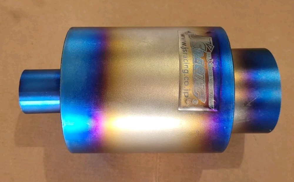 J's Racing Titanium Universal Street Mini Muffler