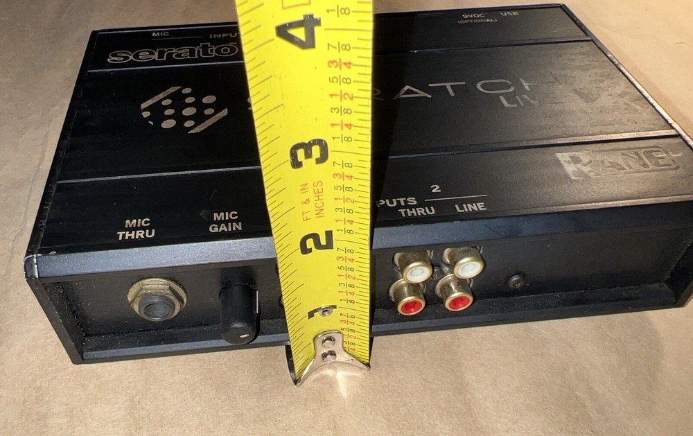 Rane Serato Scratch Live DJ Audio Interface No Power Cord Untested