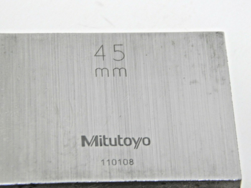MITUTOYO GAGE BLOCK 45MM