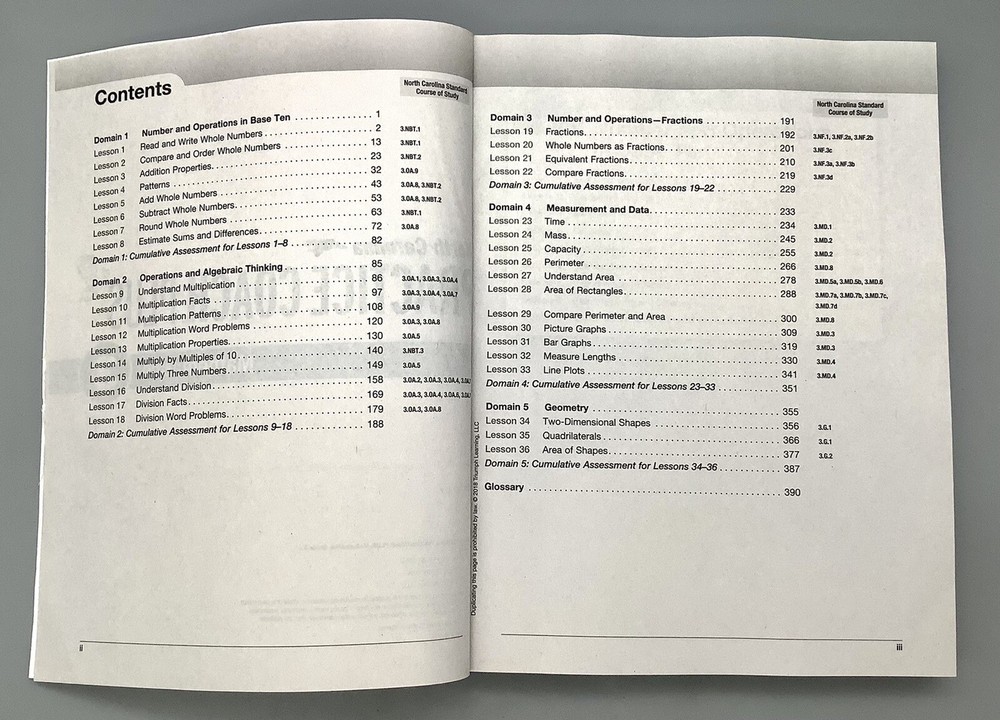 North Carolina PRACTICE COACH PLUS, Mathematics, Grade 3