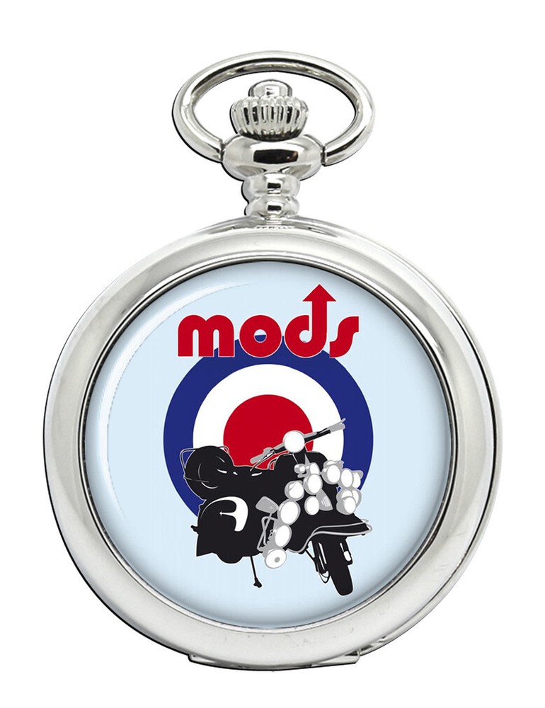Mods Scooter Pocket Watch