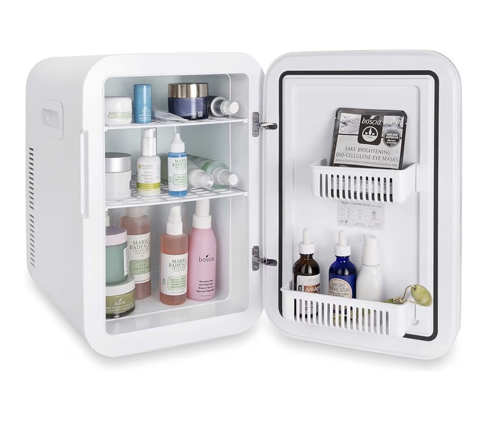 Cooluli 20 Liter Mini Fridge with Temperature ControlWhite Thermoelectric Cooler