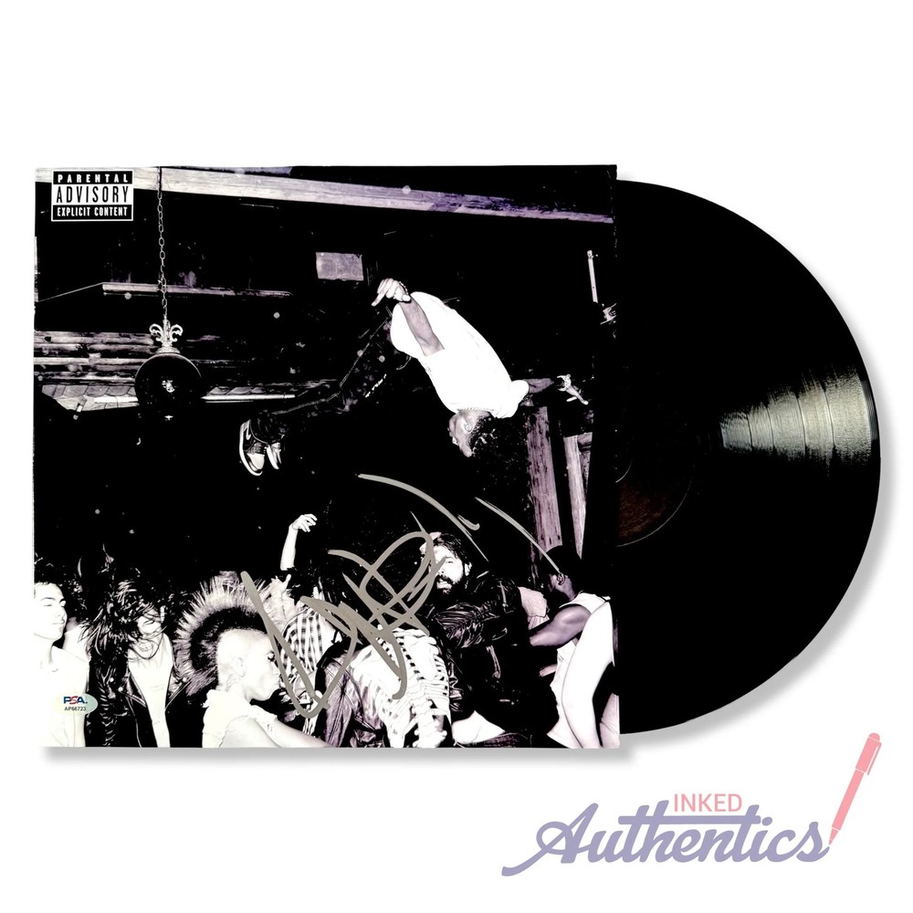Playboi Carti Signed Autographed Vinyl LP “Die Lit” PSA/DNA Authenticated