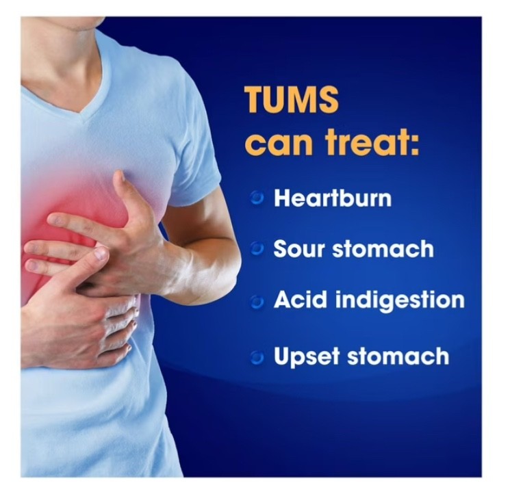 TUMS Assorted Berries Ultra Strength 1000 - 265 Chewable Tablets