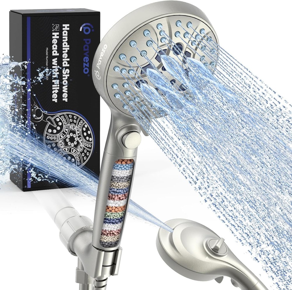 ® High Prure Handheld Shower Head with , ON/OFF Switch