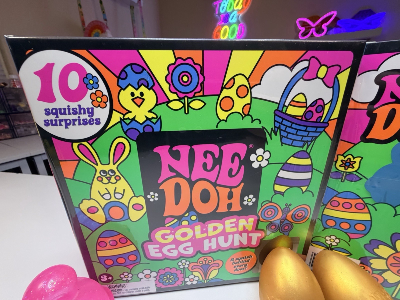 New Hard To Find Needoh Golden Egg Hunt 10 Squishy Surprises