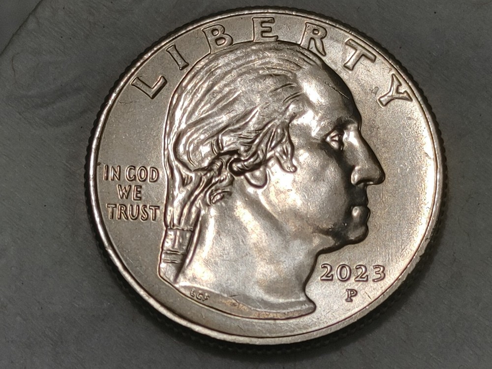 2023-P Machine Doubled Bessie Coleman Quarter Error NICE COIN